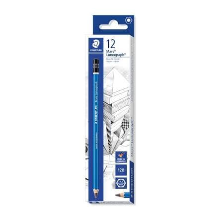 STA 100 LUMOGRAPH PENCILS - 12B STA 100 LUMOGRAPH PENCILS - 12B