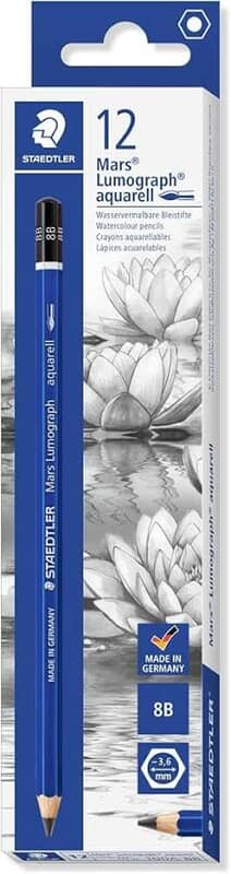 STA 100 LUMOGRAPH PENCILS - 8B STA 100 LUMOGRAPH PENCILS - 8B