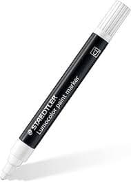 STAEDTLER 349C ACRYLIC MARKER - WHITE 00 STAEDTLER 349C ACRYLIC MARKER - WHITE 00