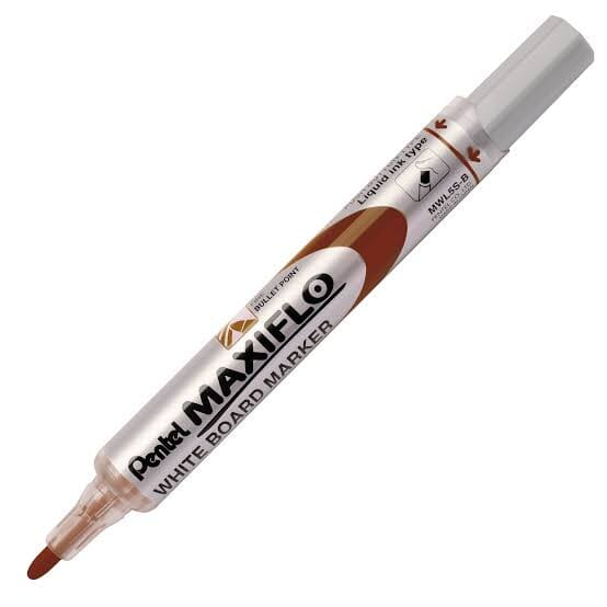 PENTEL MWL5S-A MAXIFLOW WHITEBOARD MARKER BULLET FINE BROWN PENTEL MWL5S-A MAXIFLOW WHITEBOARD MARKER BULLET FINE BROWN