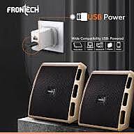 Frontech SPK-0010 delivers rich, immersive sound with a sleek, compact design—ideal for desktops, laptops, and everyday entertainment.