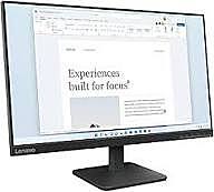 Lenovo L24-4E 24 Inch IPS Monitor – FHD | 100Hz Refresh Rate | 99% sRGB