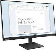 Lenovo L24-4E 24 Inch IPS Monitor – FHD | 100Hz Refresh Rate | 99% sRGB