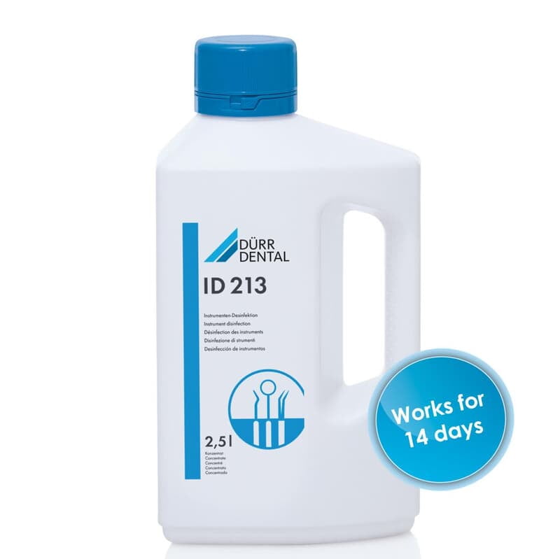 DÜRR Dental ID 213 Instrument Disinfectant Solution 2.5L | Aldehyde-Free Instrument Cleaner