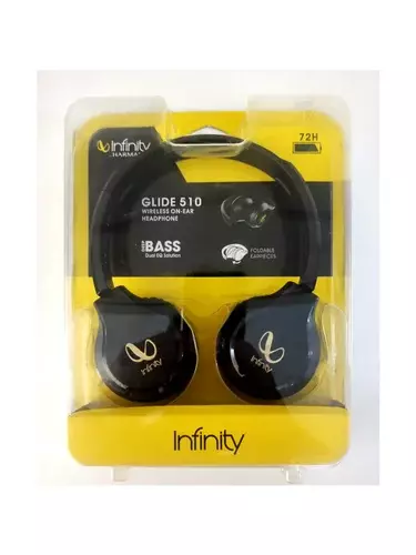 Infinity - JBL Tranz 710, 72 Hrs Playtime with Quick Charge, Wireless On Ear Headphone with Mic, Deep Bass, Dual Equalizer, Bluetooth 5.0 with Voice A Infinity - JBL Tranz 710, 72 Hrs Playtime with Quick Charge, Wireless On Ear Headphone with Mic, Deep Bass, Dual Equalizer, Bluetooth 5.0 with Voice A