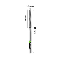 TriHawk Amazilia FG 152 Safe End Endo Bur – 1.6mm x 10mm x 25mm