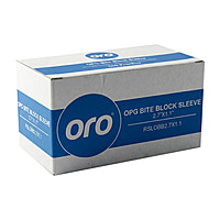 Oro OPG Bite Block Sleeves 2.7 × 1.1 Inch – Pack of 500