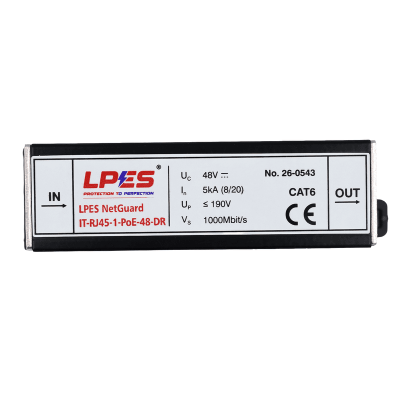 LPES NetGuard IT-RJ45-1-PoE-48-DR