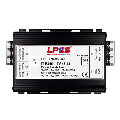 LPES NetGuard IT-RJ45-1-TV-48-24