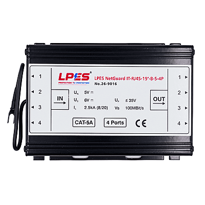 LPES NetGuard IT-RJ45-19"-B-5-4P