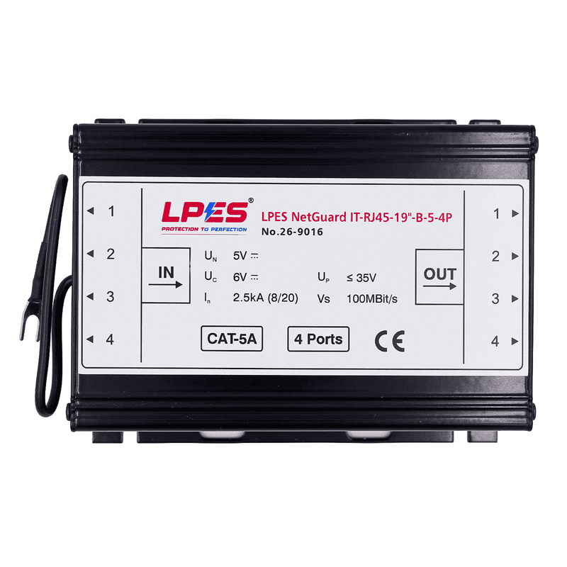 LPES NetGuard IT-RJ45-19"-B-5-4P