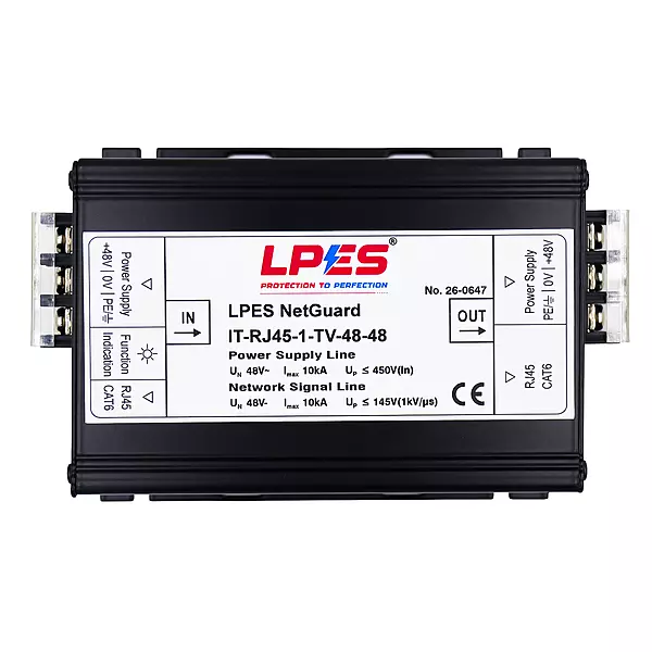 LPES NetGuard IT-RJ45-1-TV-48-48