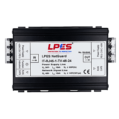 LPES NetGuard IT-RJ45-19"-PoE-5- 4P