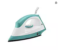Orient Electric Fabrijoy 1000 Watt Dry Iron for clothes with Weilburger Non Stick Soleplate coating | 5 level safety