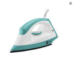 Orient Electric Fabrijoy 1000 Watt Dry Iron for clothes with Weilburger Non Stick Soleplate coating | 5 level safety