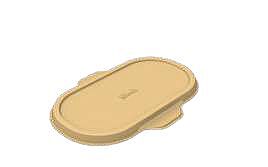 Chuck Disposable Container - 500 ml Lid