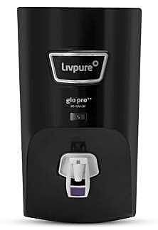 Livpure GLO PRO++ RO+UV+UF | Water Purifier for Home|black - 7 L Storage | Free Standard Installation | Suitable for Borewell, Tanker, Municipal Water