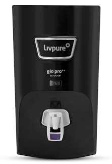 Livpure GLO PRO++ RO+UV+UF | Water Purifier for Home|black - 7 L Storage | Free Standard Installation | Suitable for Borewell, Tanker, Municipal Water