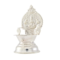 Silver Diya | Traditional Lamp for Pooja & Gifting
