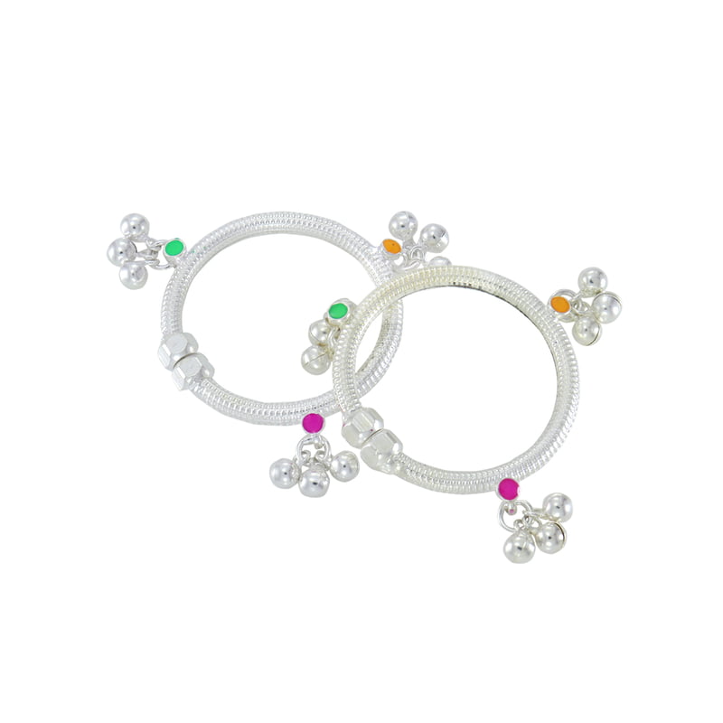 Silver Kids Anklet New born Baby