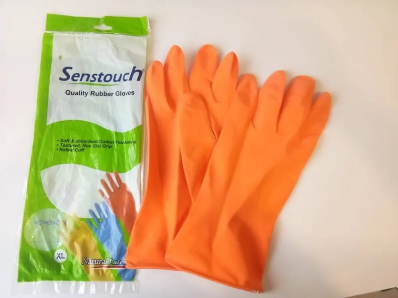Rubber Senstouch Household Gloves, For Industry/Material Handling/Assembly Rubber Senstouch Household Gloves, For Industry/Material Handling/Assembly