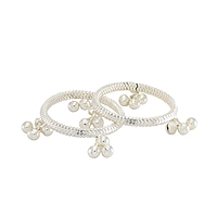 Silver Anklet for Babies – Adjustable & Lightweight by Srimathi Jewelers