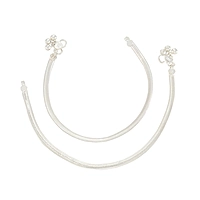 Silver Anklet for Women – Traditional Payal
