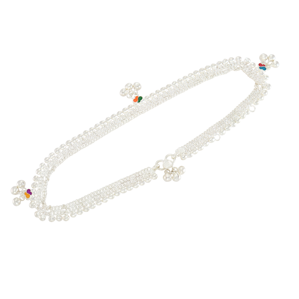 Silver Arunal Hipchain for Baby