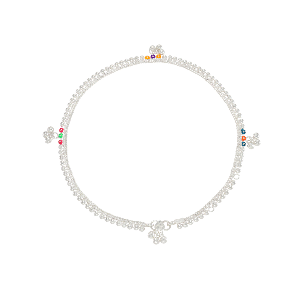 Silver Arunal Hipchain for Baby – Traditional Waist Chain