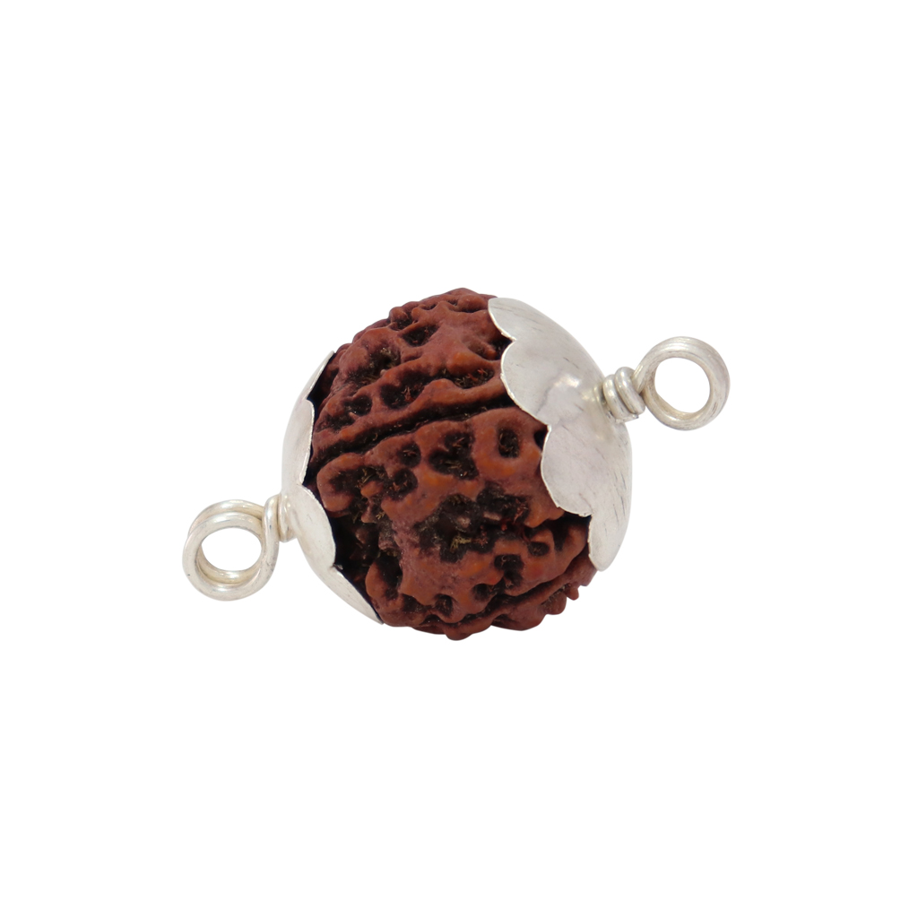 92.5 Silver Rudraksha Pendant (Locket/Dollar) – Spiritual Elegance