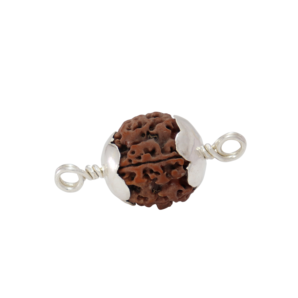 92.5 Silver Rudraksha Pendant (Locket/Dollar) – Spiritual Elegance