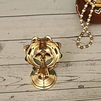 Traditional Brass Lotus Stand Diya / Kamal Stand Deepak in Sizes