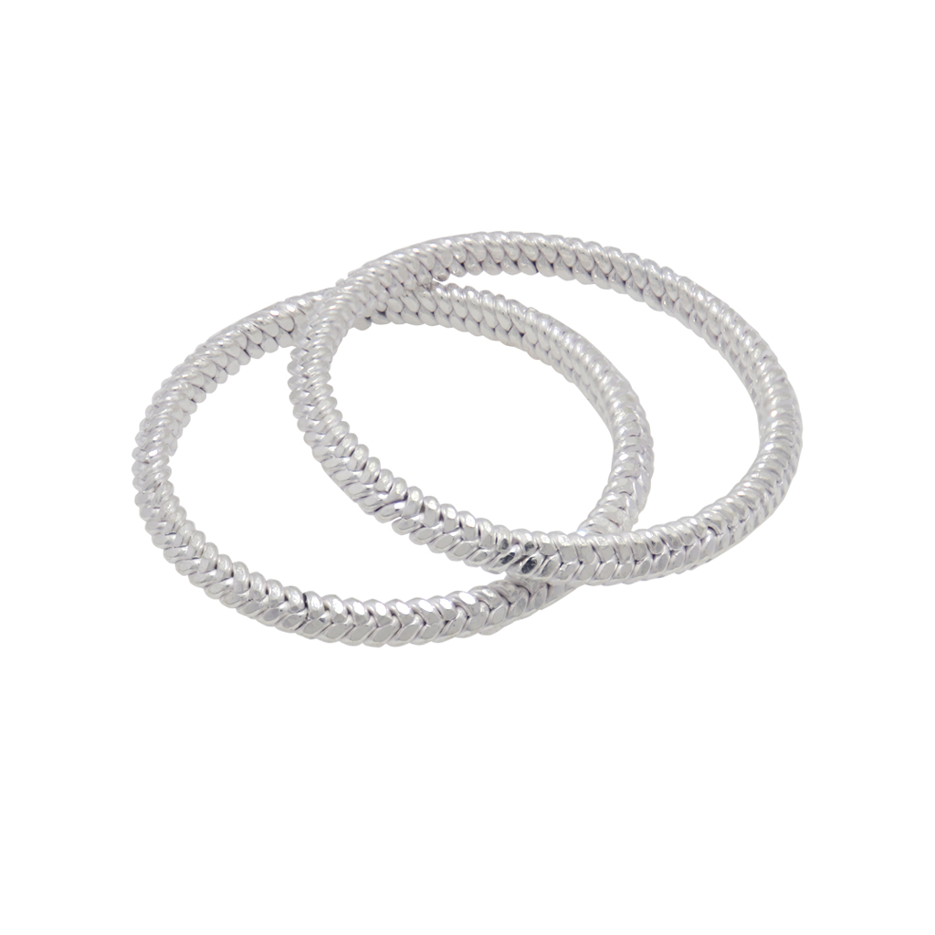 Silver Baby Anklet (Karanai Kolusu)