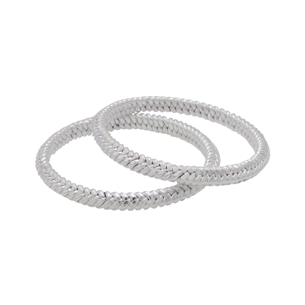 Silver Baby Anklet (Karanai Kolusu)