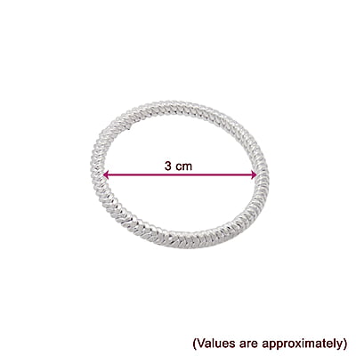 Silver Baby Anklet (Karanai Kolusu) Silver Baby Anklet (Karanai Kolusu)