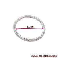 Silver Baby Anklet (Karanai Kolusu)