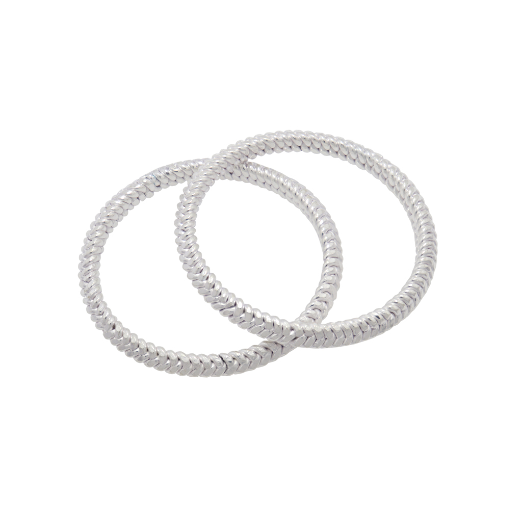 Silver Baby Anklet (Karanai Kolusu)