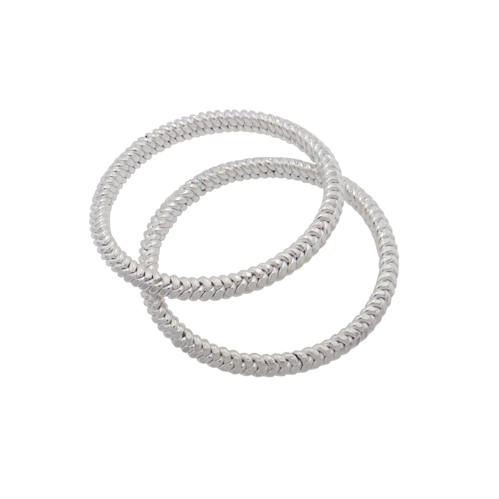 Silver Baby Anklet (Karanai Kolusu)