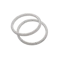 Silver Baby Anklet (Karanai Kolusu)