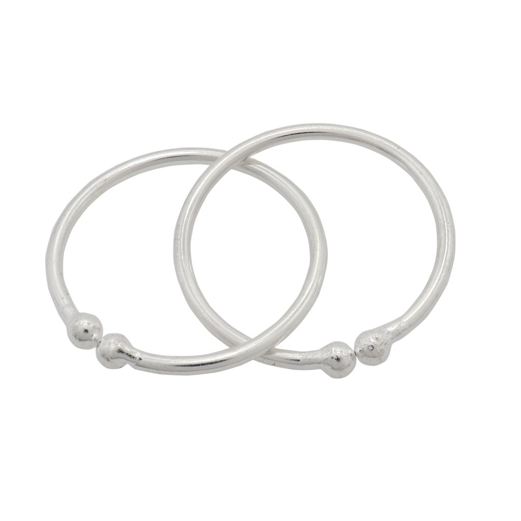 Silver Baby Anklet ( Kappu Kolusu)