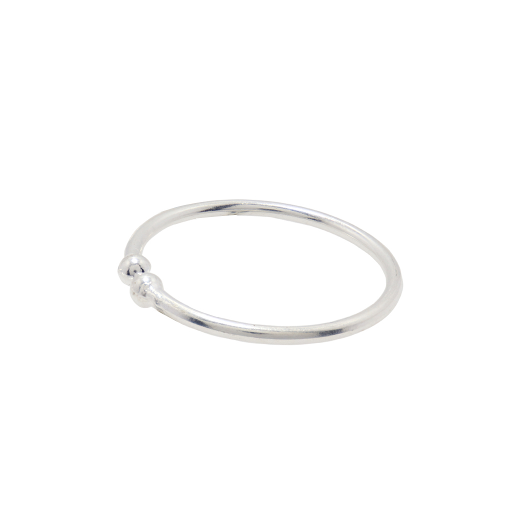 Silver Baby Anklet ( Kappu Kolusu)