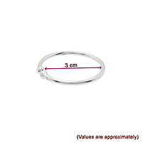 Silver Baby Anklet ( Kappu Kolusu)