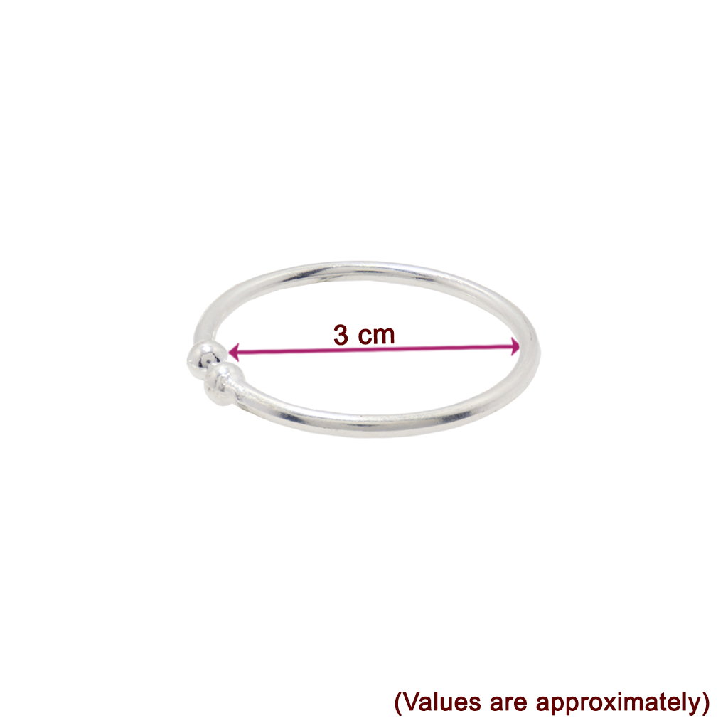 Silver Baby Anklet ( Kappu Kolusu)