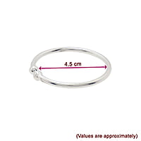 Silver Baby Anklet ( Kappu Kolusu)