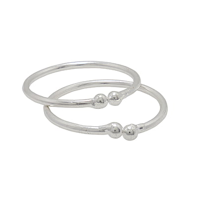 Silver Baby Anklet ( Kappu Kolusu) Silver Baby Anklet ( Kappu Kolusu)