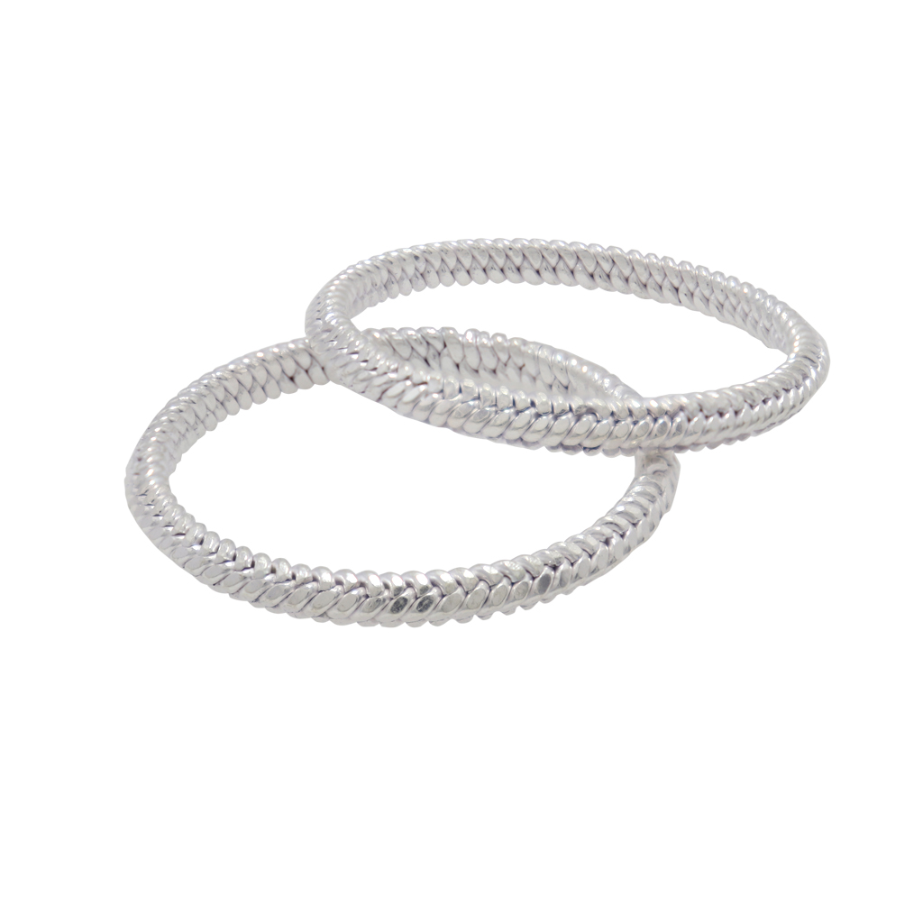 Silver Baby Anklet (Karanai Kolusu)