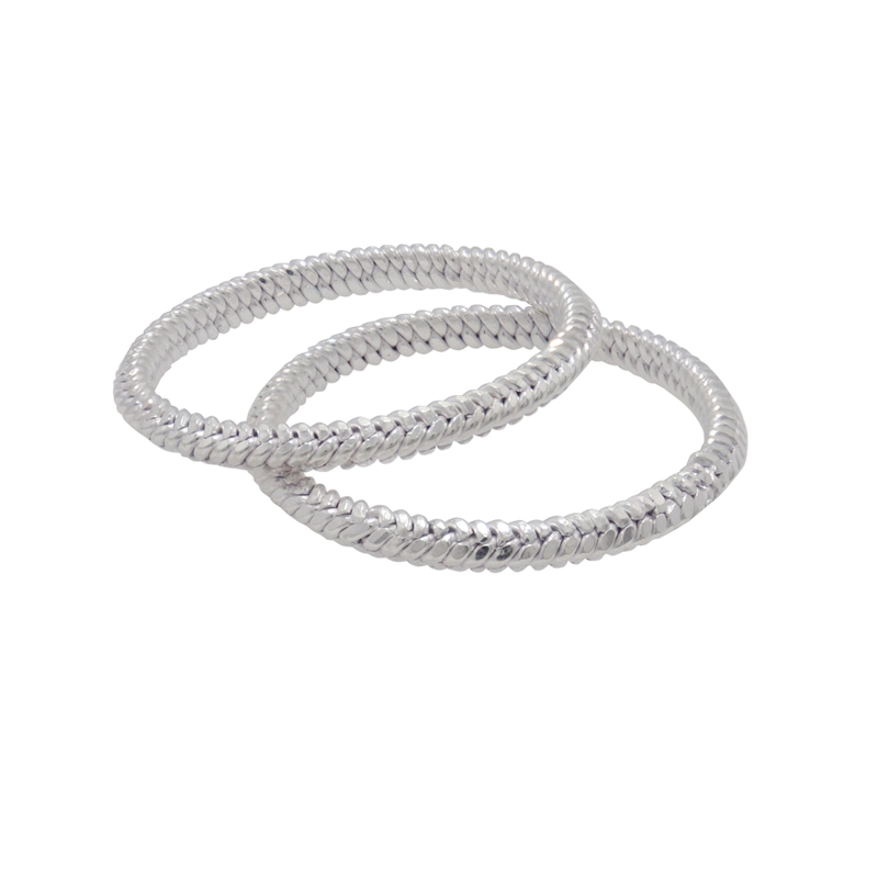 Silver Baby Anklet (Karanai Kolusu)