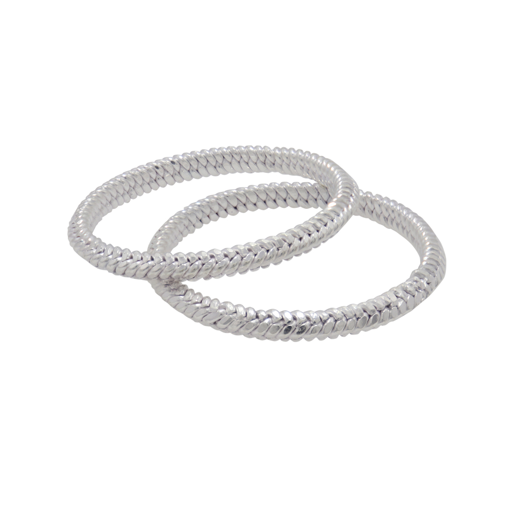 Silver Baby Anklet (Karanai Kolusu)