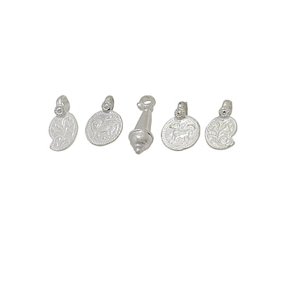 Silver Thambi thozhan Set (Hip Chain Pendants) for baby Silver Thambi thozhan Set (Hip Chain Pendants) for baby