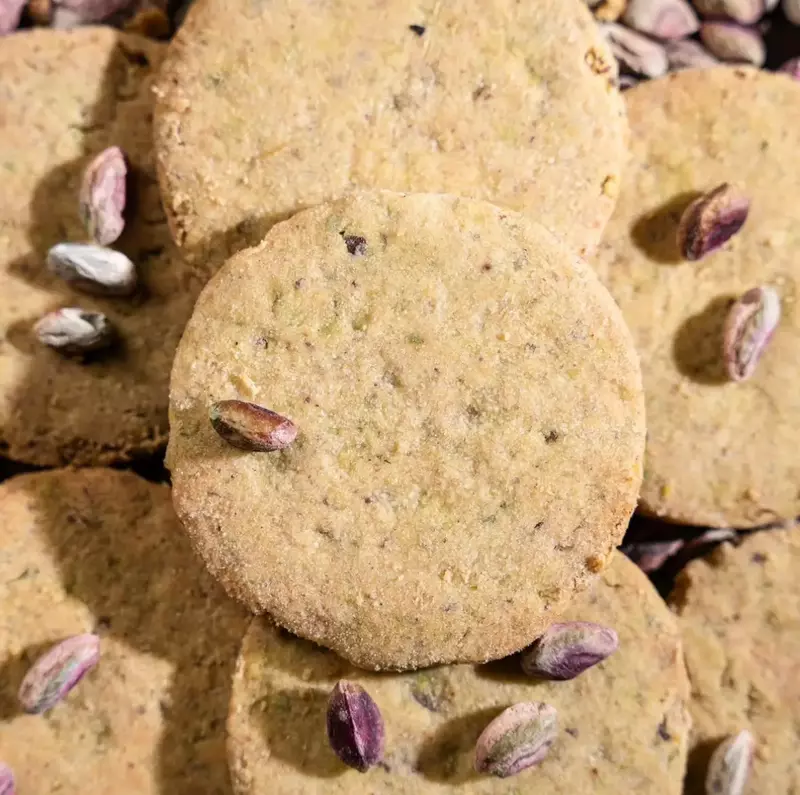 Pistachio Biscotti 200 Gms - Gourmestan